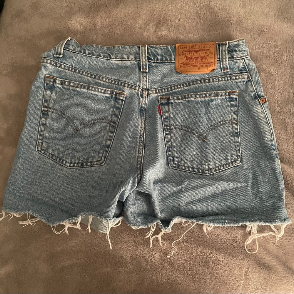 Vintage High Wasted Jean Shorts